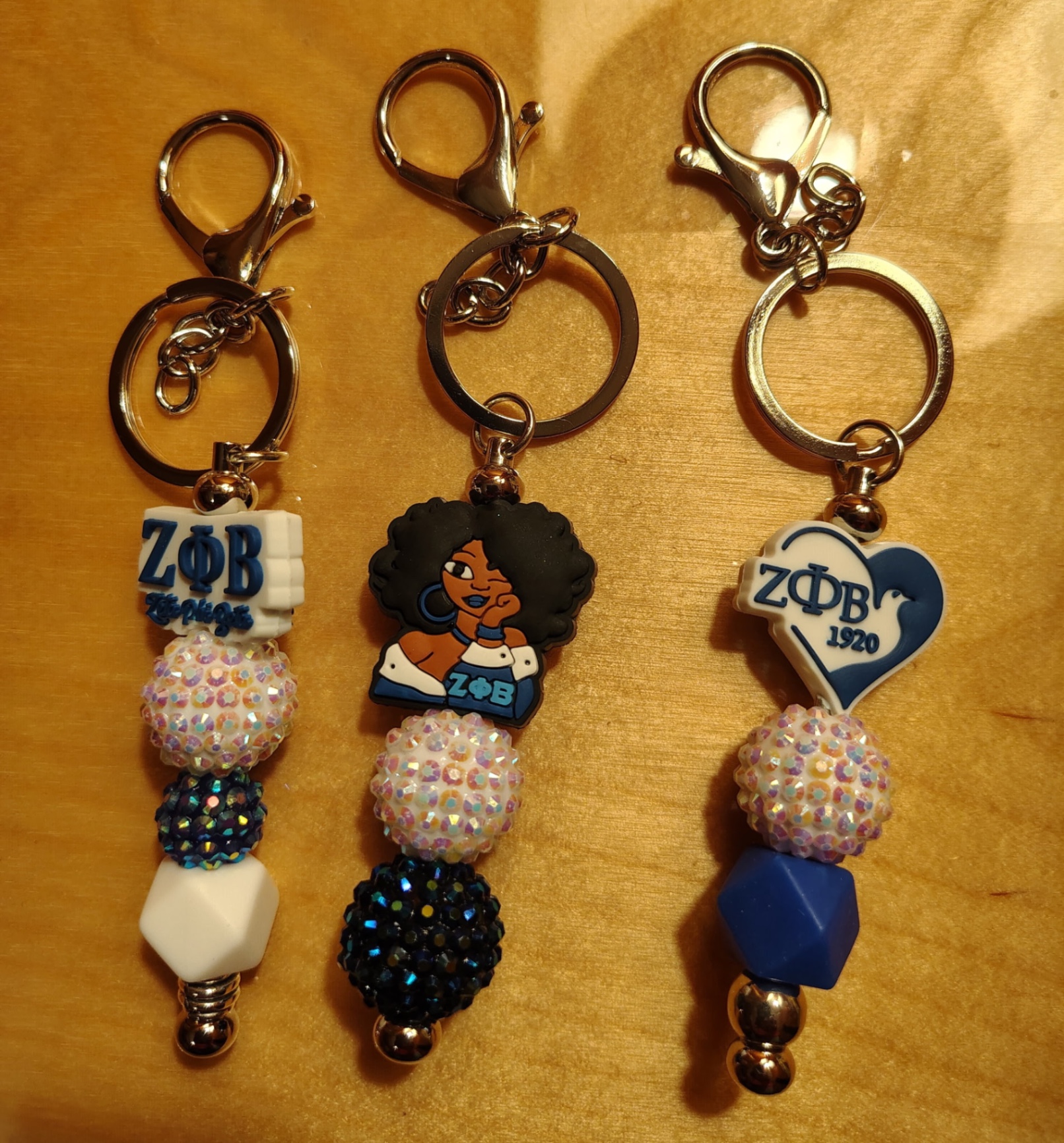 Zeta Keychain Collection